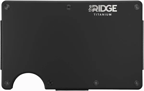 The Ridge Men's Titanium Wallet