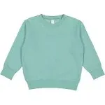 Rabbit Skins 3317 - Toddler Fleece Sweatshirt Saltwater 5/6