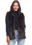 Donna Salyers Fabulous Furs Signature Series Faux Fur Vest