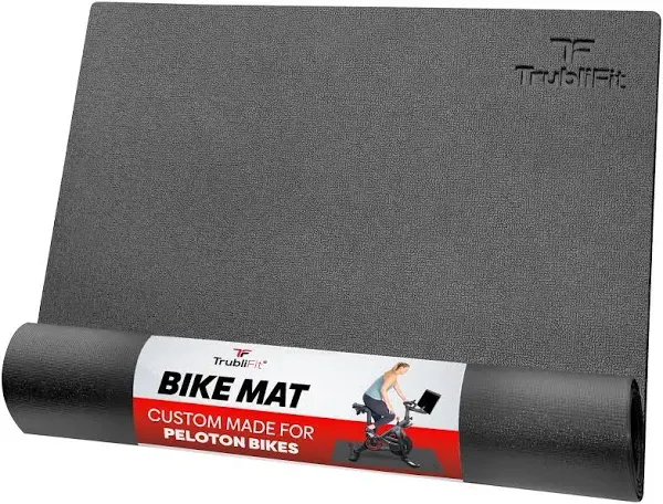 TrubliFit Bike Mat for Peloton Bike and Peloton Bike+ Mat for Peloton