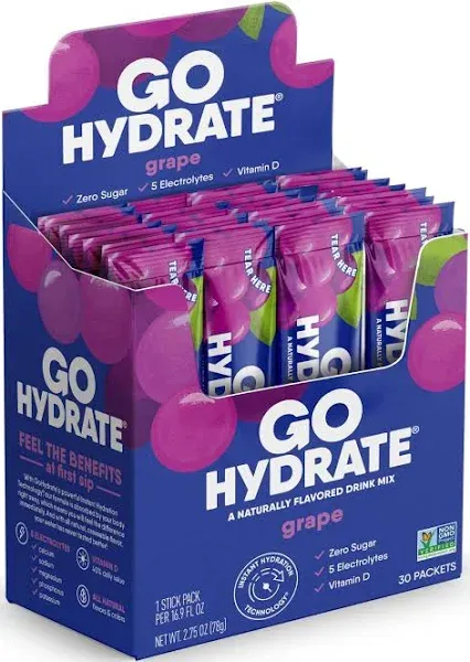 Electrolyte Drink Mix Hydration Powder Mixed Flavor 30 Count