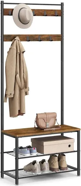 VASAGLE Industrial Coat Rack