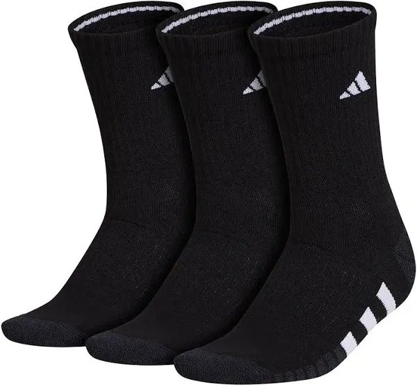 adidas Women's Cushioned 3.0 3-Pack Crew Socks