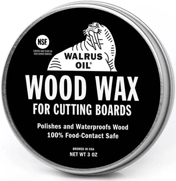 Walrus Oil Cutting Board Wood Wax 3oz