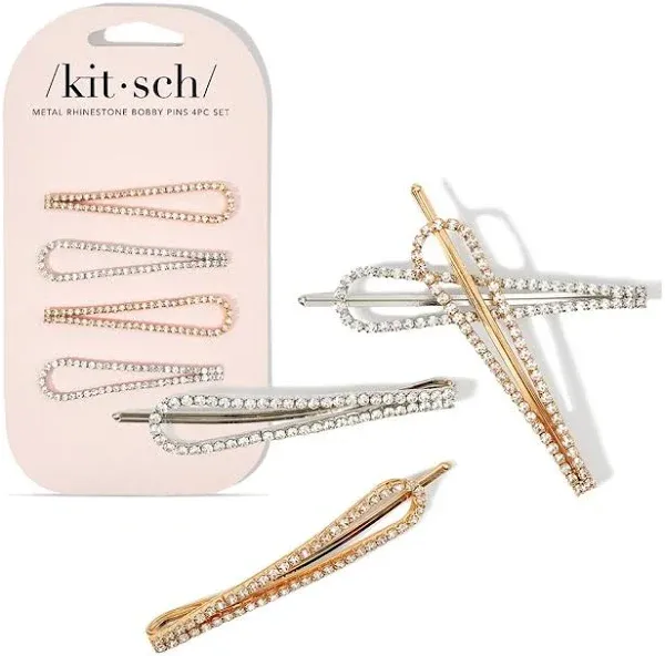 Kitsch Rhinestone Bobby Pins - 4.0 ea