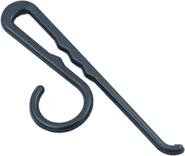 SSWBasics Long Non-Slip Sock Hanger Clip - Pack of 200