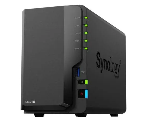 Synology DiskStation DS224+ 2-Bay NAS Enclosure