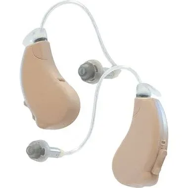 NICE Lucid Engage Premium  OTC Hearing Aids W/ Bluetooth For iPhone/ iPad -BEIGE