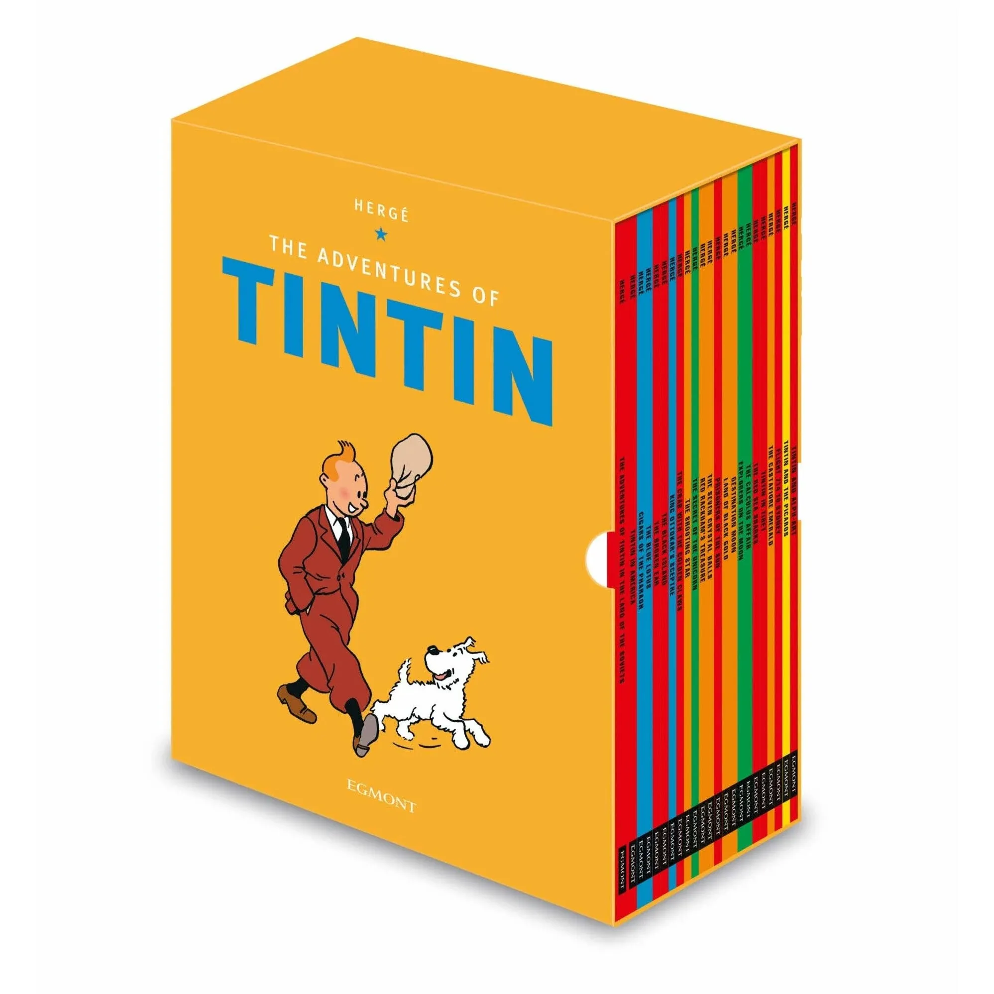 Tintin Paperback Boxed Set 23 Titles