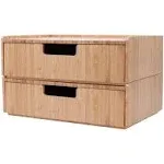 MobileVision Bamboo Drawer 2 Pack Combo Set