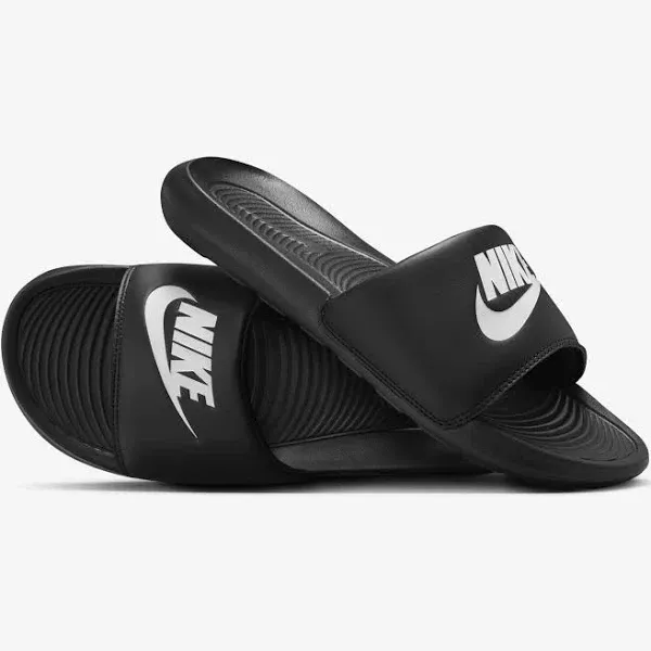 Nike Men's Victori One Slide White/Black - 10