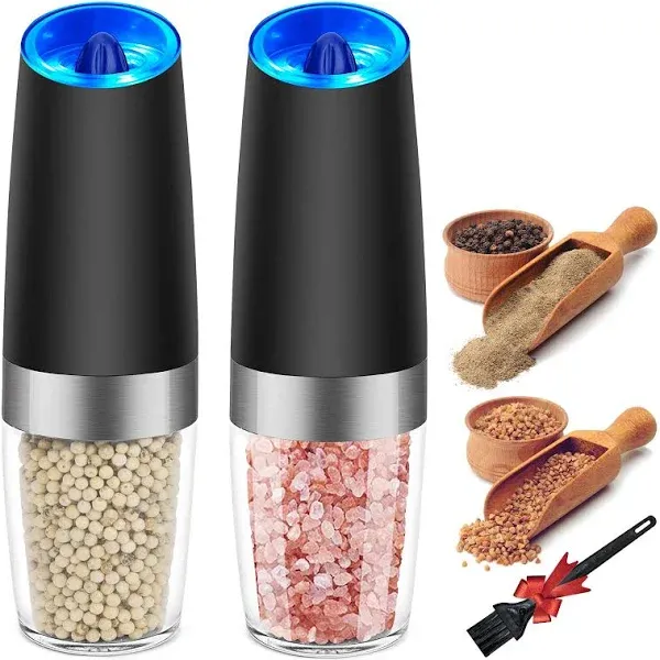 Enutogo Electric Salt and Pepper Grinder Set