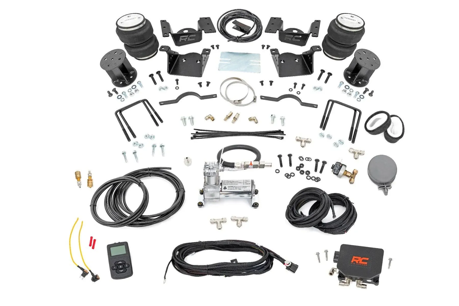 Air Spring Kit w/compressor | Wireless Controller | 7.5 Inch Lift Kit | Chevy/GMC ...