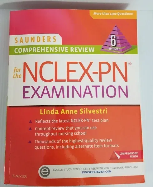 SAUNDERS COMPREHENSIVE REVIEW FOR THE NCLEX-PN EXAMINATION By Silvestri Phd Rn