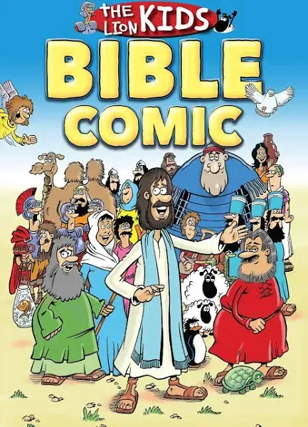 The Lion Kids Bible Comic by Ed Chatelier (English) Paperback Book