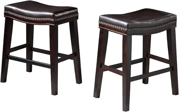 Christopher Knight Home Kainu Counter Stool, Brown + Dark Brown