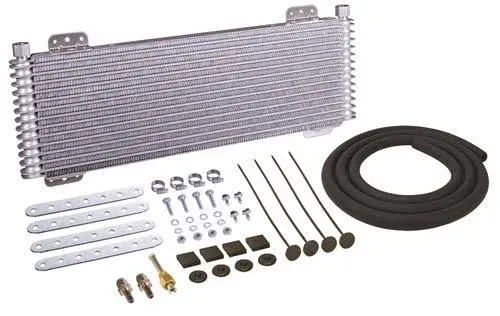 Derale 13 Row Series 9500 Plate & Fin Transmission Cooler Kit