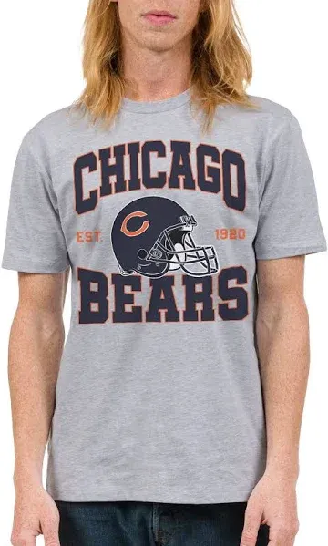 Junk Food Clothing x NFL - Team Helmet - Short Sleeve Fan Shirt for Men and Women - Officially Licensed NFL Apparel