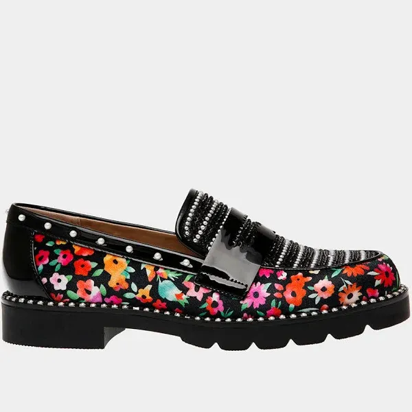 Betsey Johnson Darian Floral Loafers 8.5