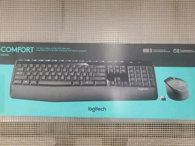 Logitech MK345 (920006481) Wireless Keyboard and Optical Mouse Combo