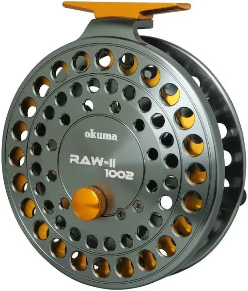 Okuma Raw II Mooching & Float Reels, Orange