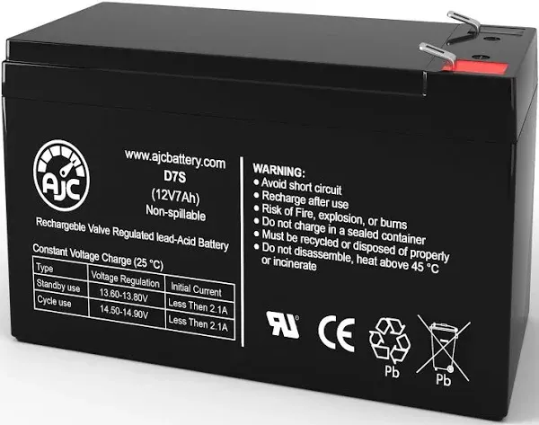 Ritar RT1270 12V 7Ah Security System Battery