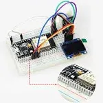 KeeYees ESP32S ESP32 Development Board 2.4 GHz Dual Core WLAN WiFi + Bluetooth 2-in-1 Microcontroller ESP-WROOM-32 Chip for Arduino