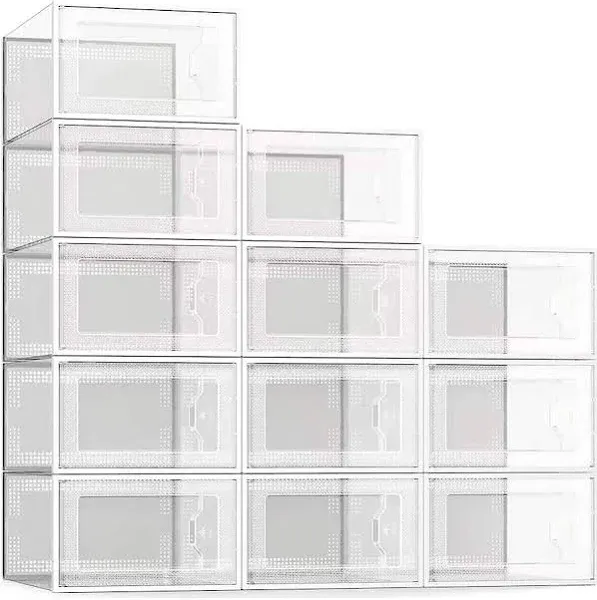 12 Pack Shoe Storage Box