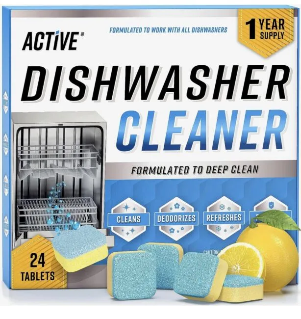 Garbage Disposal Cleaner And Deodorizer Tablets 24 Pack - 1 Year Supply Kitch...