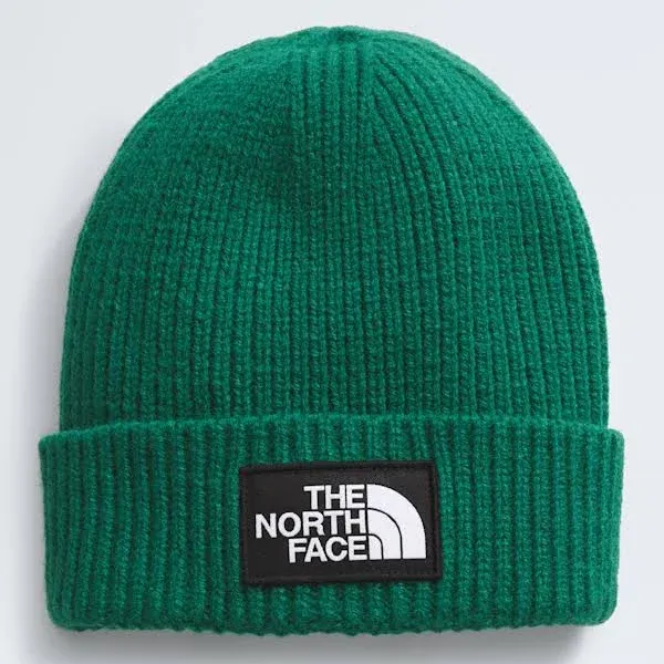 THE NORTH FACE NF0A3FJXJK3 TNF Logo Box Cuffed Beanie Hat Unisex Adult Black Taille OS