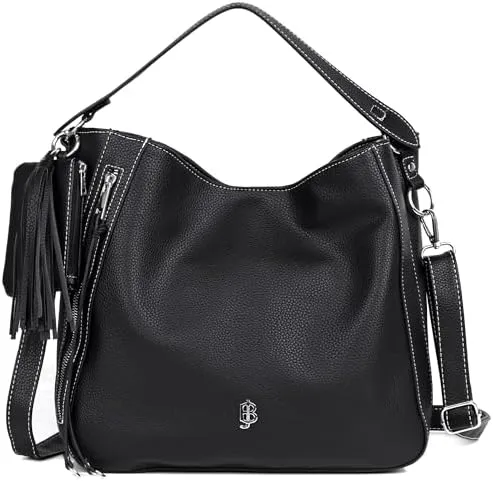 Julia Buxton Pebble Vegan Leather Hobo