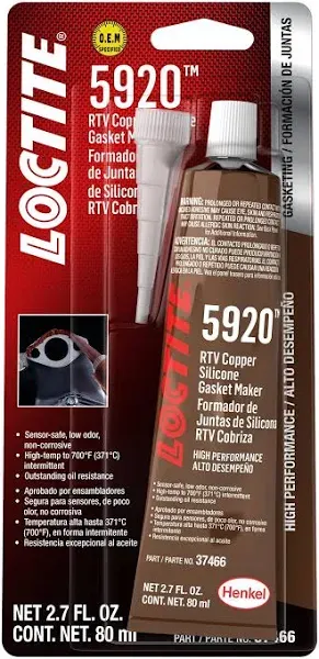 Loctite 5920 RTV Copper Silicone Gasket Maker 235479