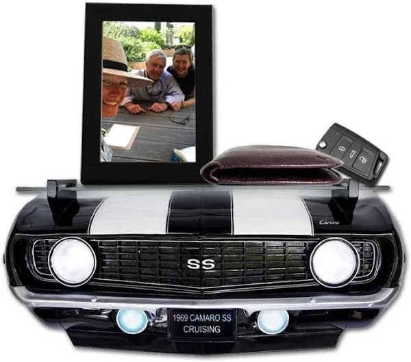 Summit Racing Gifts� 1969 Chevy Camaro Light-Up SS Wall Shelf 7580-113