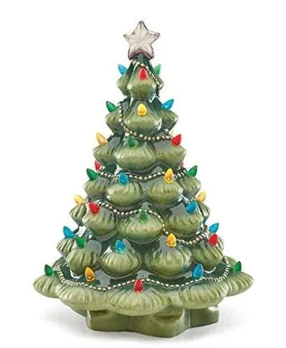 Lenox Treasured Traditions Tree with Flying Santa