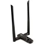 Alfa AC1200 Wide Range USB 3.0 Wi-Fi Adapter with Dual Band External Antenna