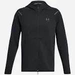 Men's Under Armour Unstoppable Fleece Full Zip Hoodie Small Silt/Black