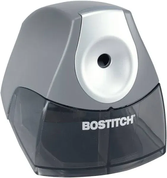 Bostitch Electric Pencil Sharpener Heavy Duty Sharpener for School (Chrome)