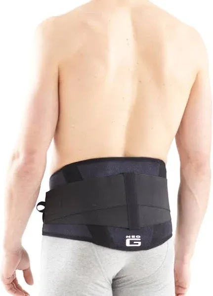 Neo G Back Brace With Power Straps Universal Size Ref 890 Adjustable New In Box