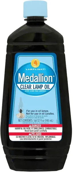 Lamplight Unscented Medallion Lamp Oil