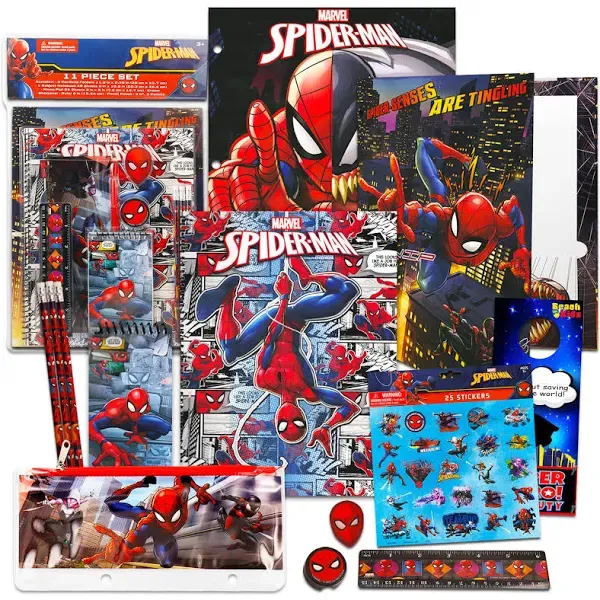 Marvel Spiderman School Supplies Set