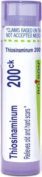 Boiron Thiosinaminum 200CK Homeopathic Single Medicine For First Aid 80 Pellet