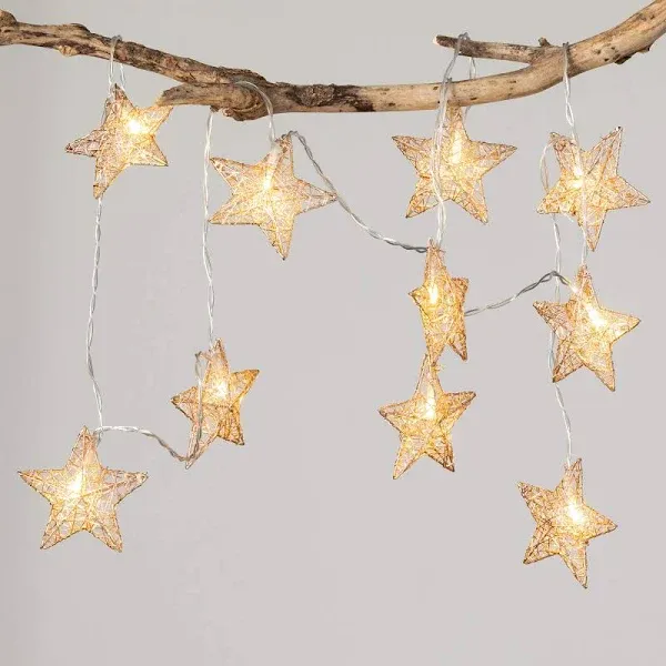 6'l Sullivans Lighted Star Garland