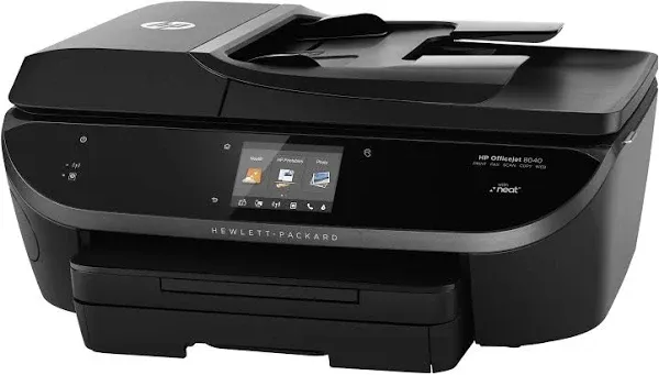 HP OfficeJet 8040 All-in-One Wireless Color Printer with Mobile Printing