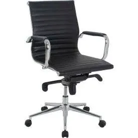 Global Industrial Interion Antimicrobial Bonded Leather Conference Chair