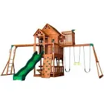 Backyard Discovery All Cedar Swing Set Skyfort II