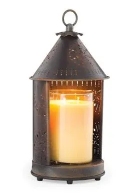 Candle Warmers Tin Punched Candle Warmer Lantern IOB