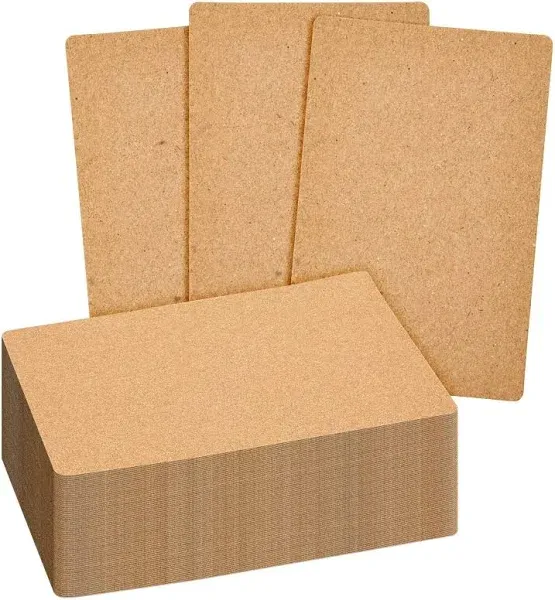 Juvale Blank 3x5 Kraft Paper Index Cards