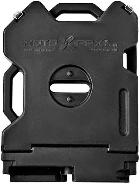 Rotopax Storage Pack Black 2Gal 19&#034;X14&#034;X4&#034; Rx-2S