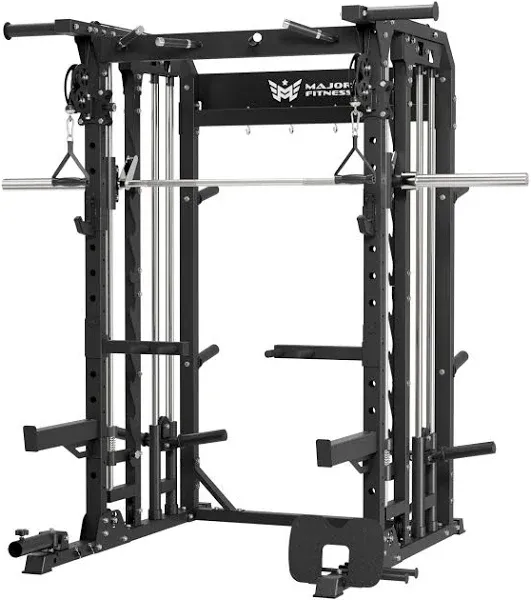 Major Fitness B52 All-in-One Smith Machine Power Rack