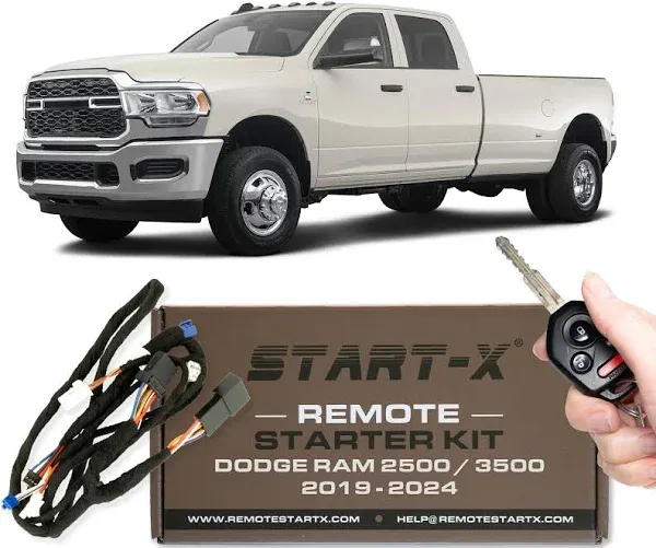 Start-X Remote Starter Kit for Ram 25003500 (2019-2023)